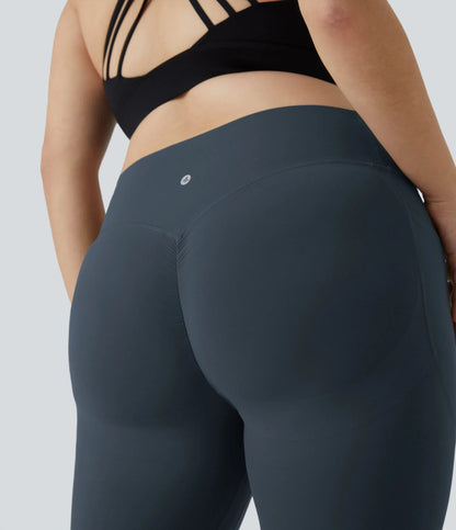 High Waisted Waist-Sculpting Shaping Training Leggings Plus Size