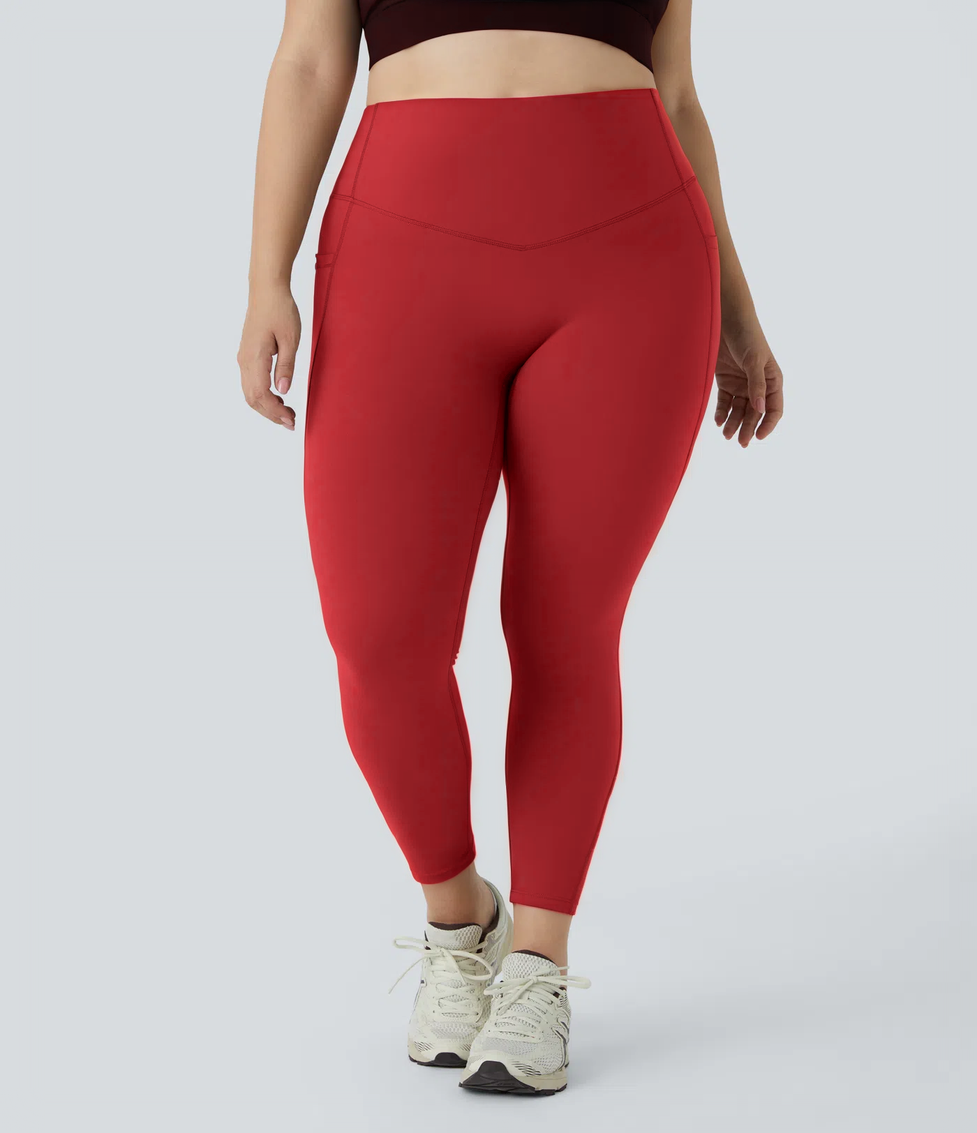High Waisted Waist-Sculpting Shaping Training Leggings Plus Size