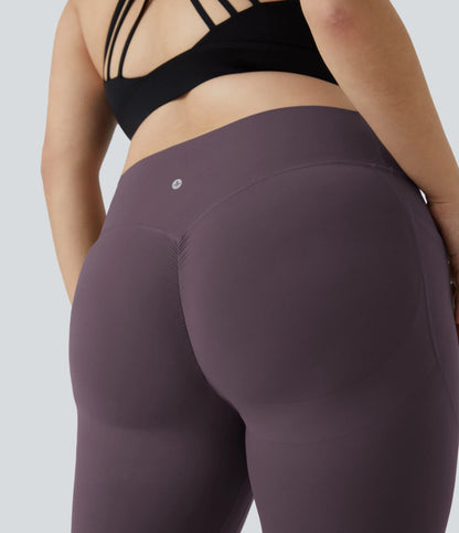 High Waisted Waist-Sculpting Shaping Training Leggings Plus Size